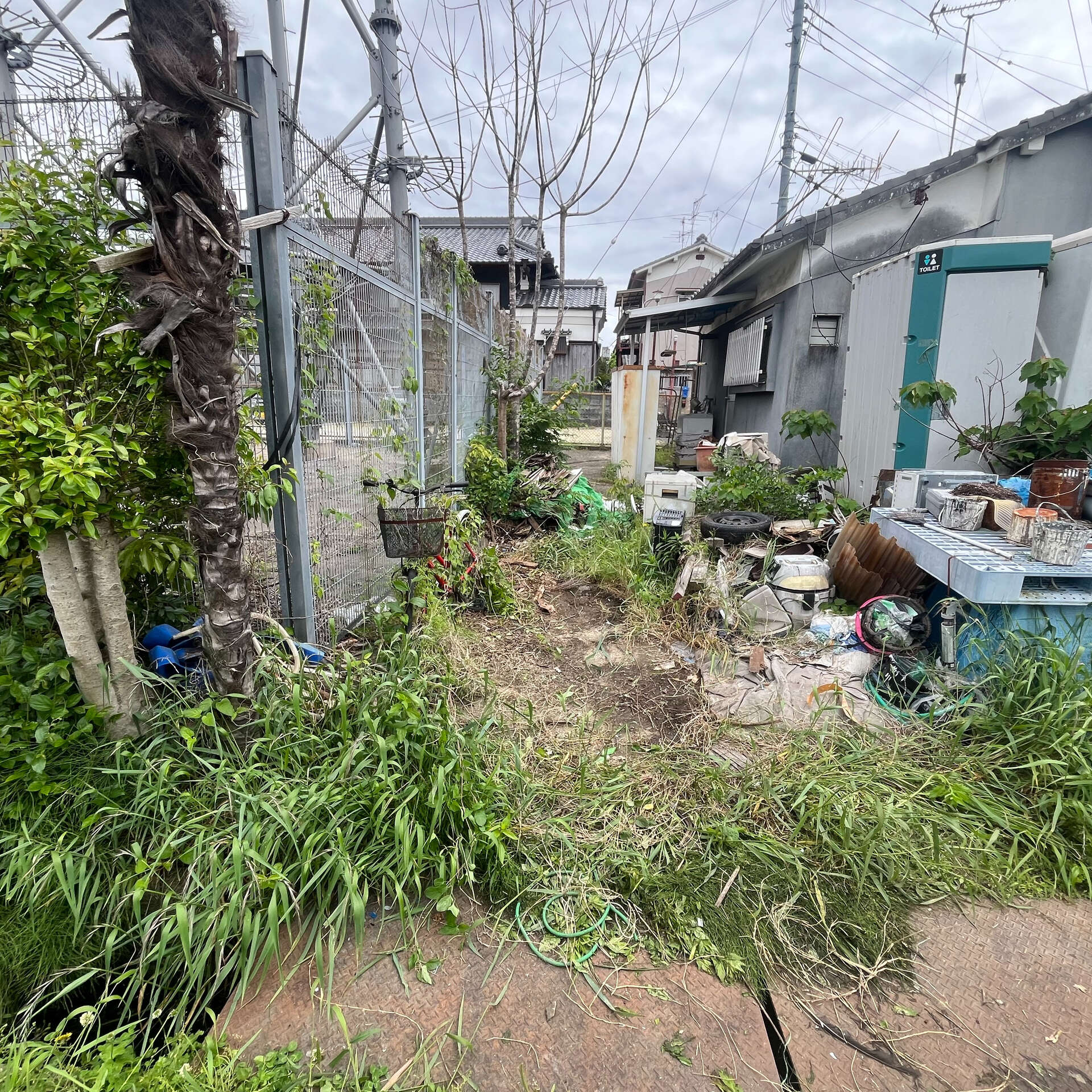 【奈良県大和高田市にて｜長年放置された敷地内の整理・片付け作